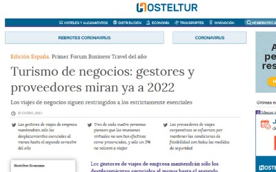 Business tourism: managers and suppliers are already looking ahead to 2022