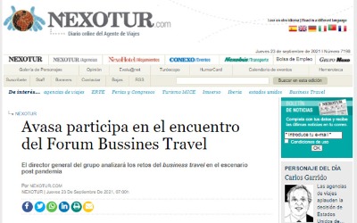  Avasa participates in the Forum Bussines Travel meeting
