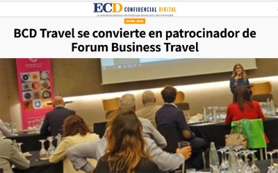 BCD Travel becomes a sponsor of Forum Business Travel