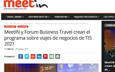 MeetIN and Forum Business Travel create TIS 2021 business travel program