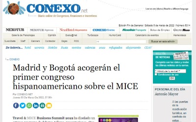 Madrid and Bogota to host the first Hispanic American congress on MICE
