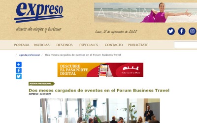 Two months full of events at the Business Travel Forum