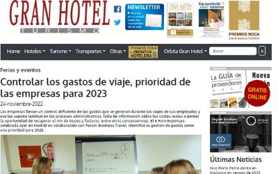 Controlling travel expenses, a corporate priority for 2023