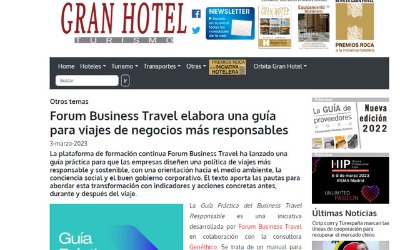 Forum Business Travel prepares a guide to more responsible business travel