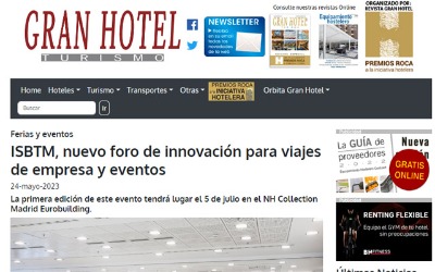 ISBTM, new innovation forum for corporate travel and events