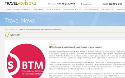 ISBTM, the new innovation forum for corporate travel and events