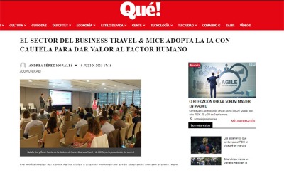 Business Travel & MICE sector adopts artificial intelligence cautiously