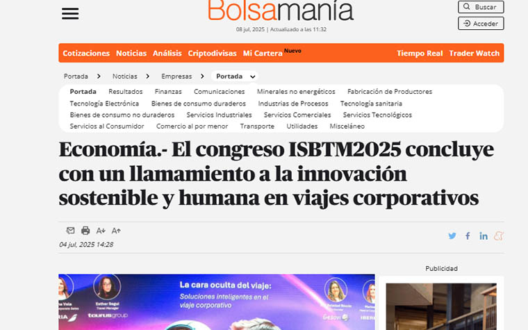 ISBTM2025 conference concludes with a call for sustainable and humane innovation in corporate travel