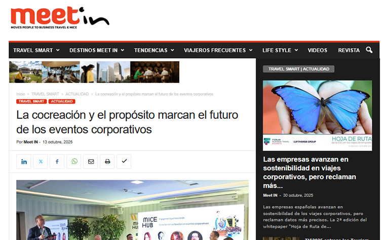 Co-creation and purpose shape the future of corporate events