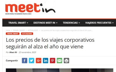 Corporate travel prices to continue rising in the coming year