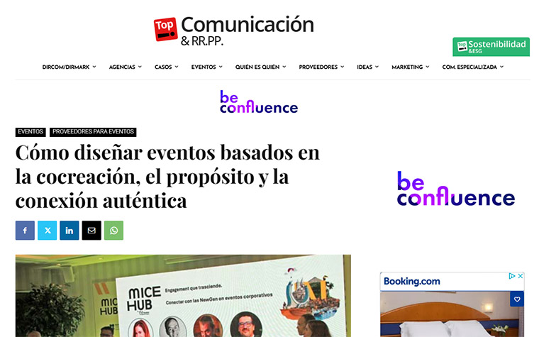 Cómo diseñar eventos basados en la cocreación, el propósito y la conexión auténtica